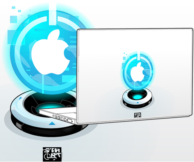 laptop skins for apple. Create a laptop skin for a